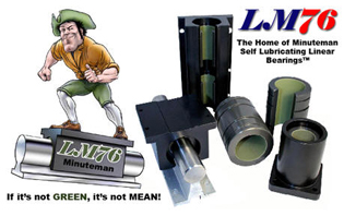 LM76 Minuteman Linear Bearings